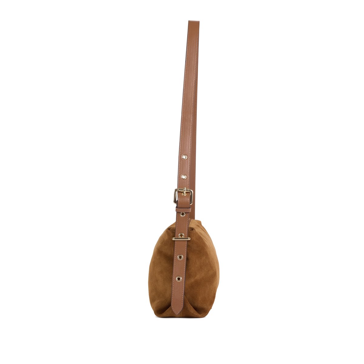 Sac à bandoulière en cuir BERRY camel, NAT & NIN