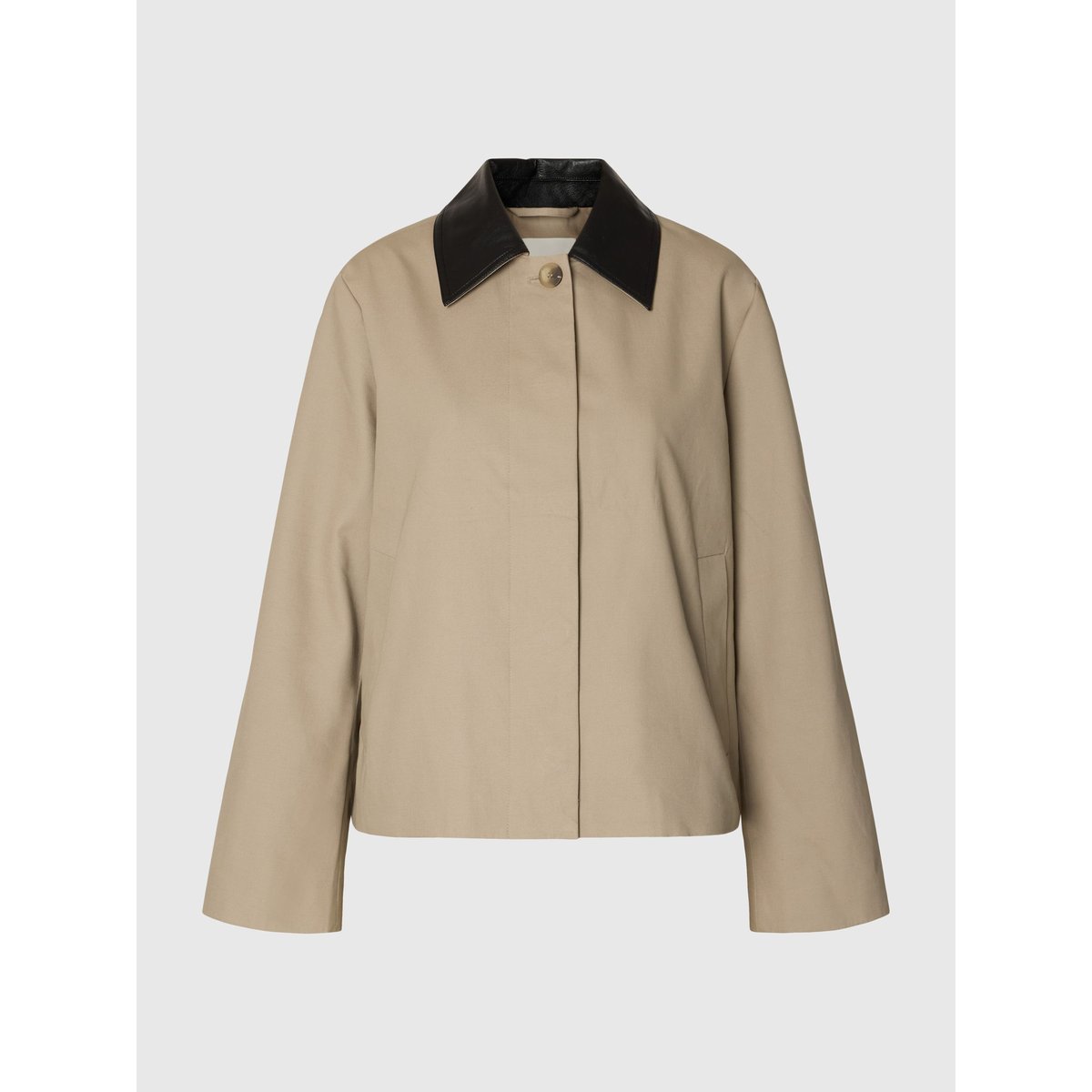 Veste Courte greige, SELECTED