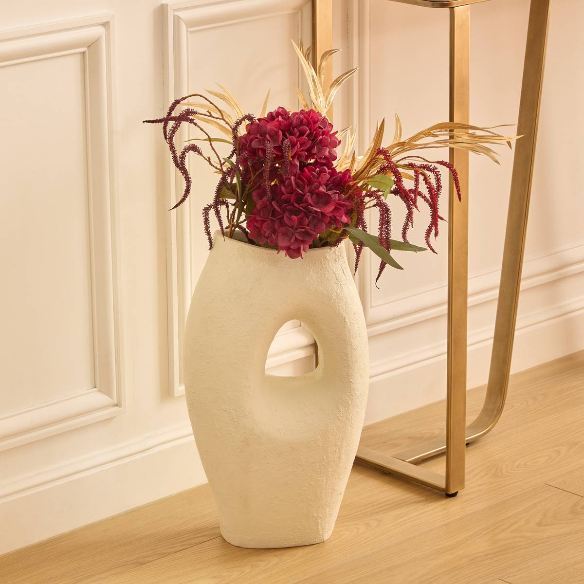 Vase BREA blanc, ATMOSPHERA