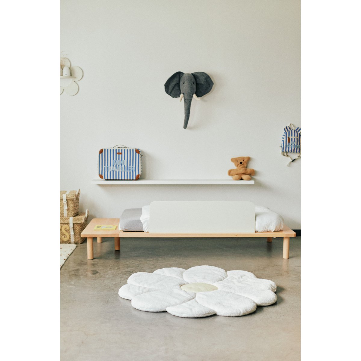 Lit bébé enfant évolutif 5 en 1 - 70x140cm naturel, CHILDHOME