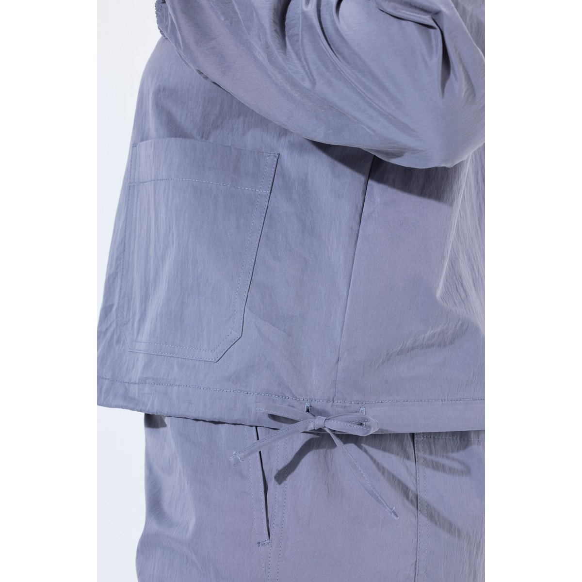 Chemisier avec fermeture zippée gris foncé, ULLA POPKEN