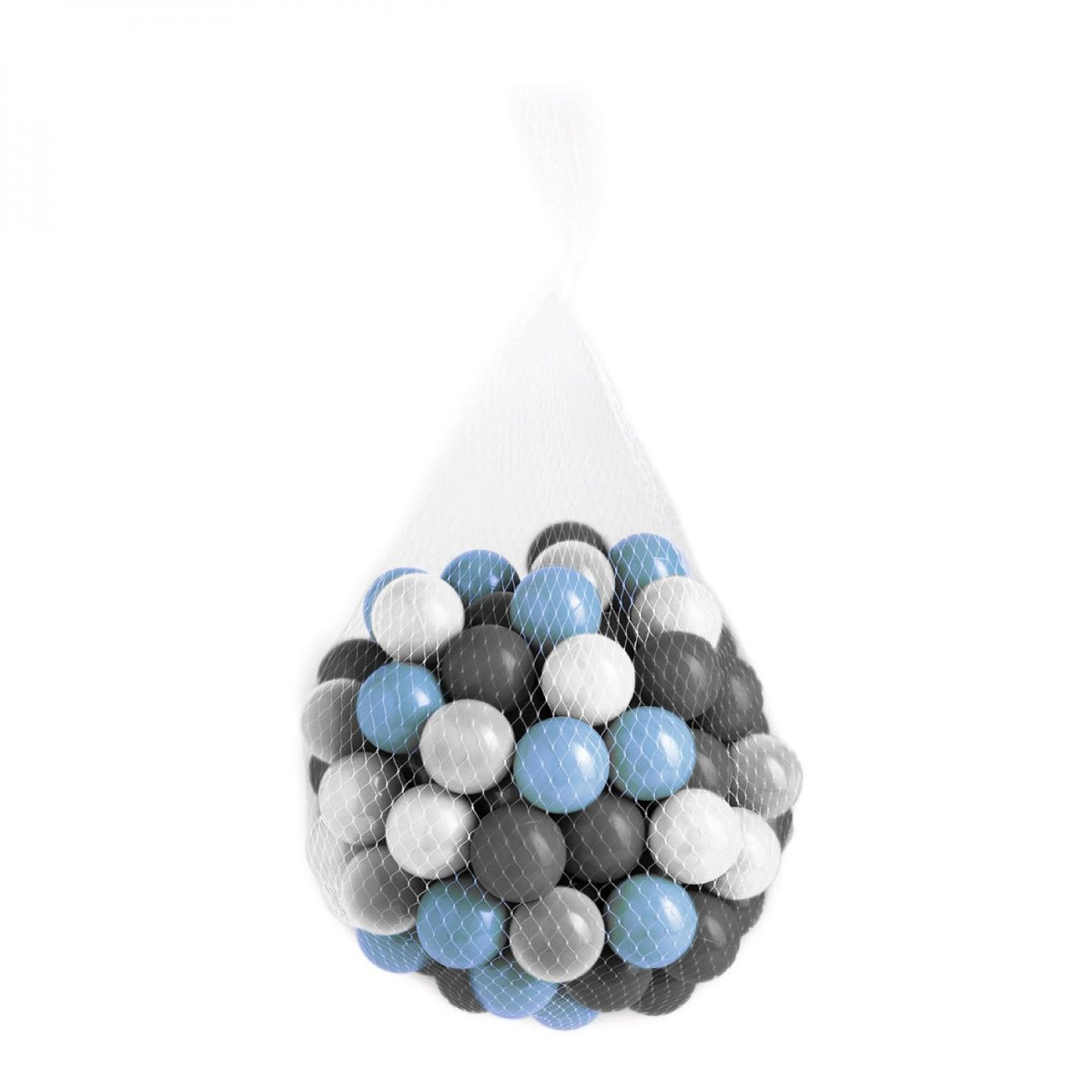 Sac de 100 balles de jeu ou de piscine bleu, MONSIEUR BEBE