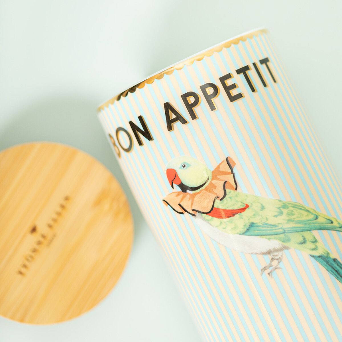 "Bon Appetit" Large Parrot Storage Jar multi-coloured, YVONNE ELLEN