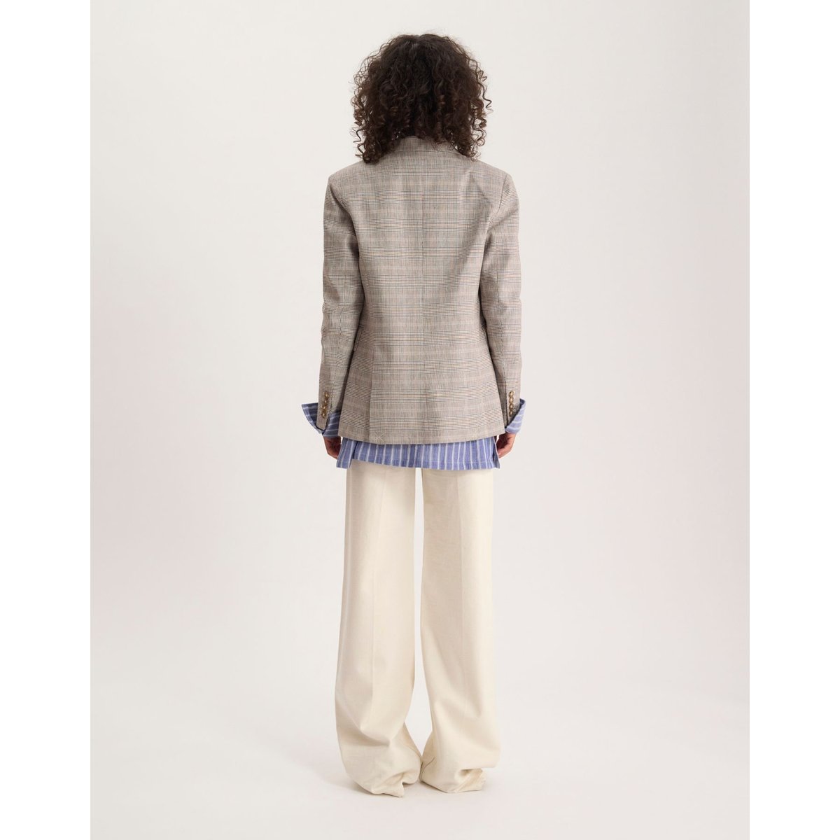 Veste June en coton marron, INES DE LA FRESSANGE PARIS