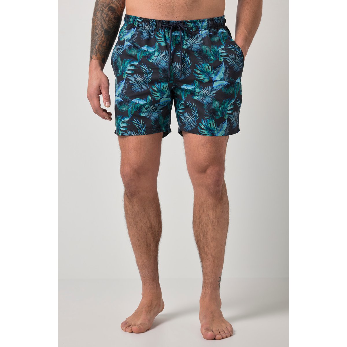 Short de bain, collection Beachwear bleu marine, JP1880