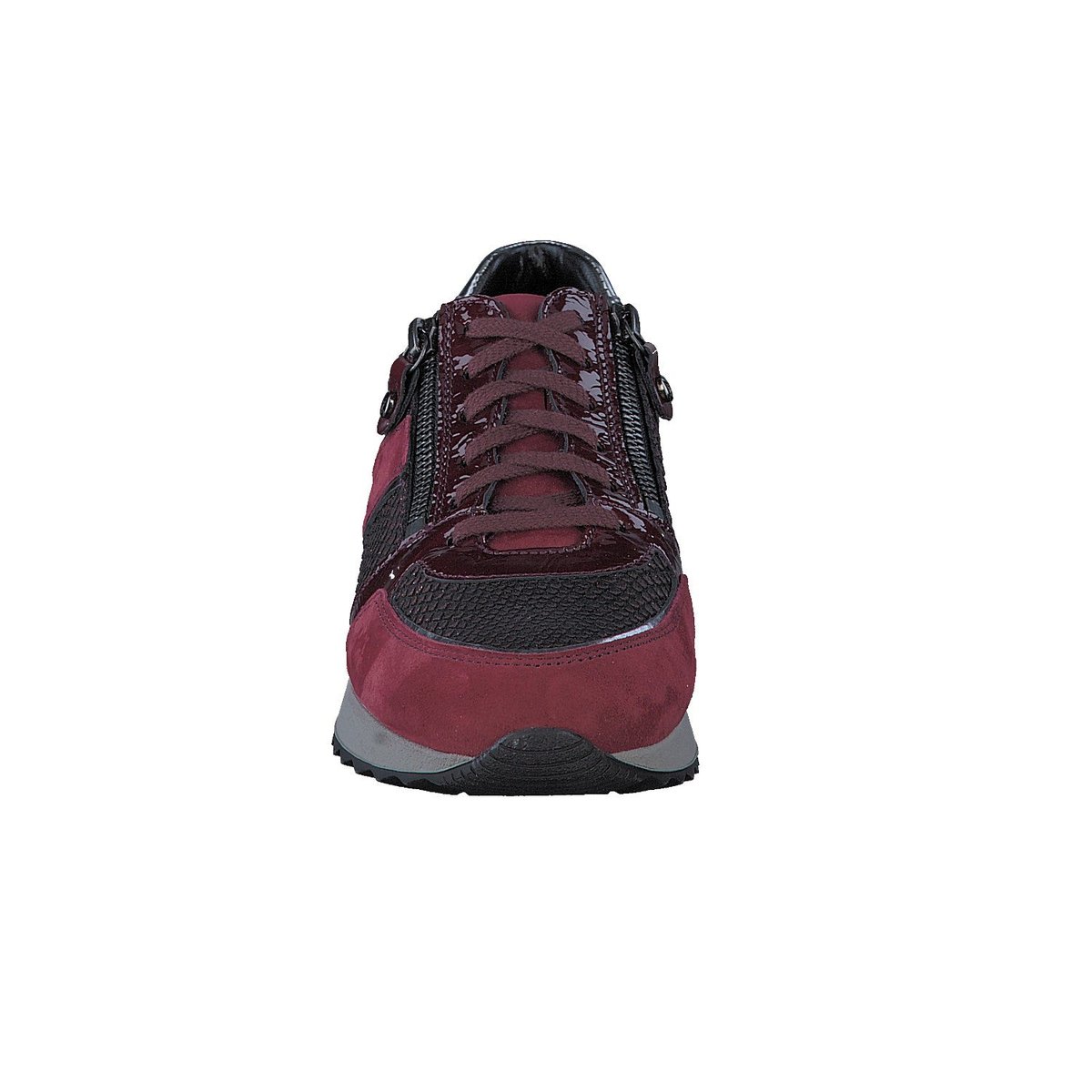Baskets en cuir TOSCANA rouge p5128581, MEPHISTO