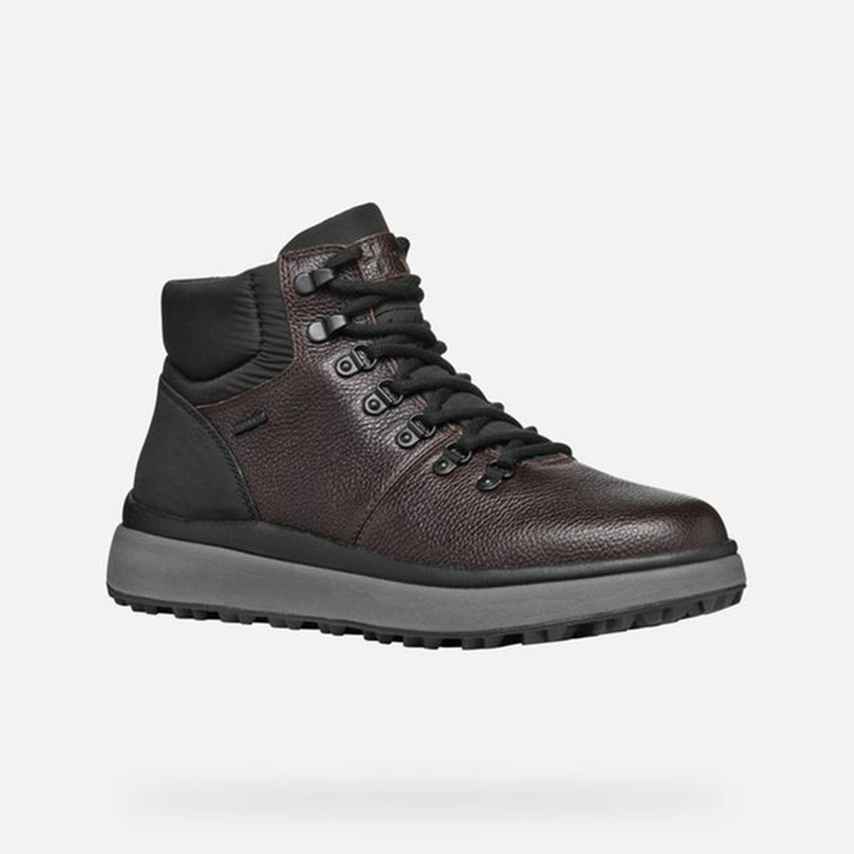 Bottines U GRANITO + GRIP B A brun foncé, GEOX