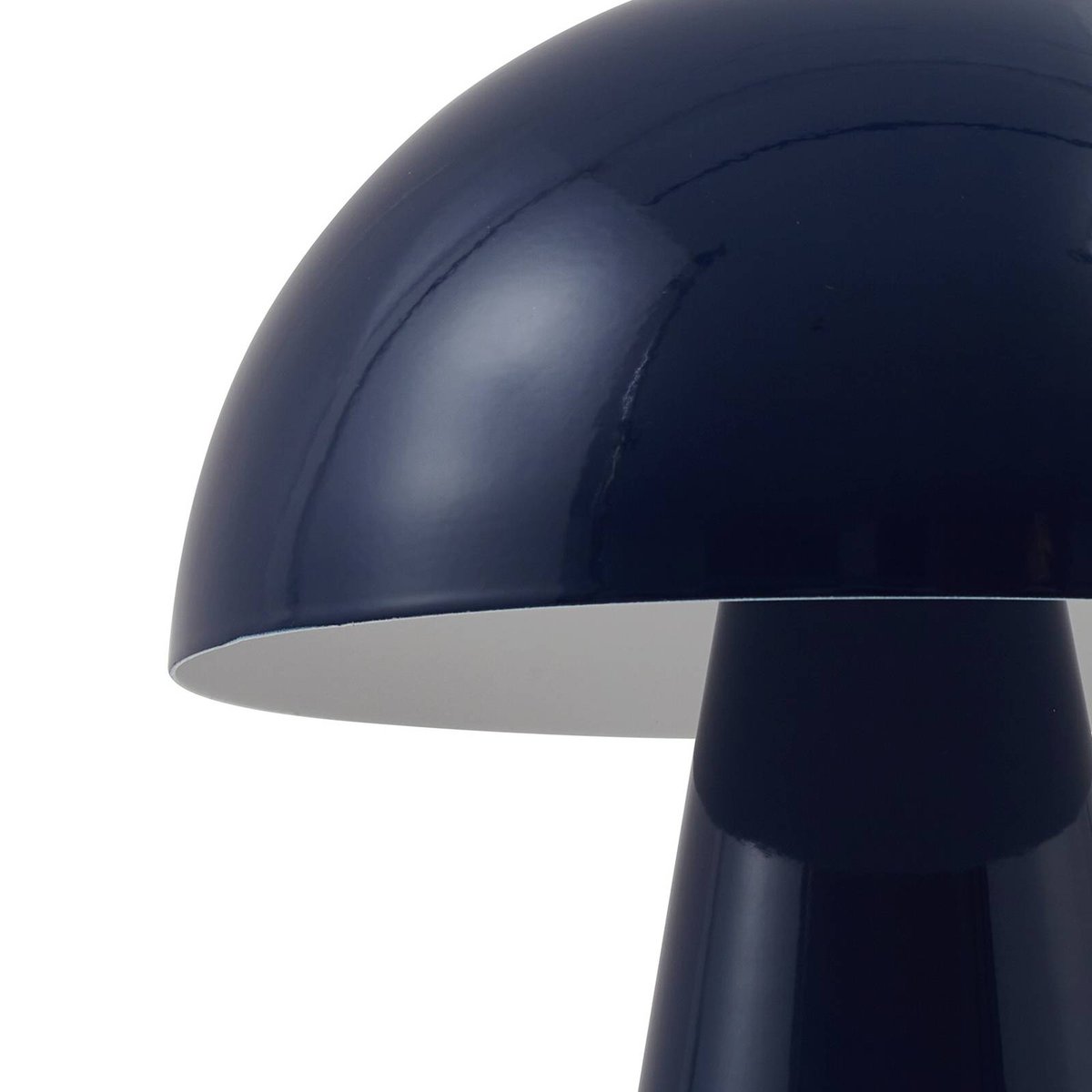 Lampe à poser en métal moderneLED, Nevijo bleu, LINDBY