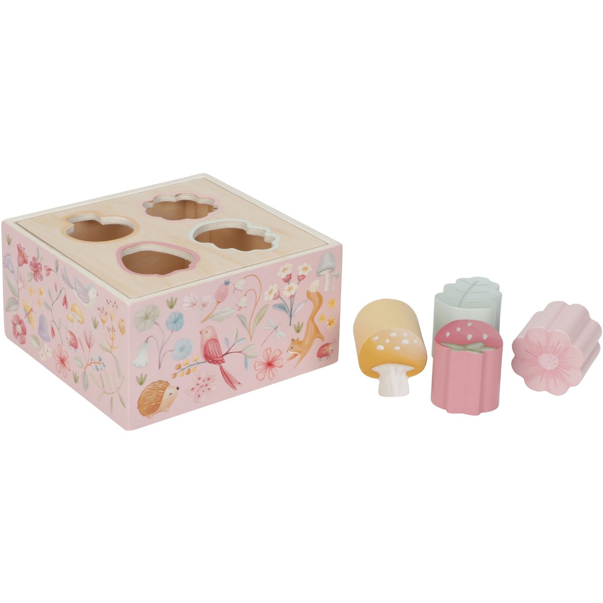 Boîte à formes rose, multicolore, LITTLE DUTCH