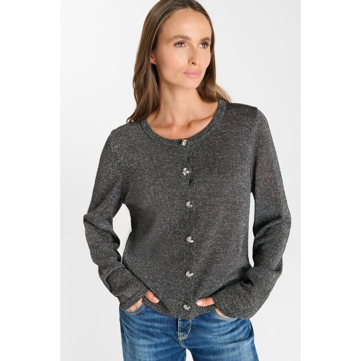 Cardigan SOAN shadow, LE TEMPS DES CERISES