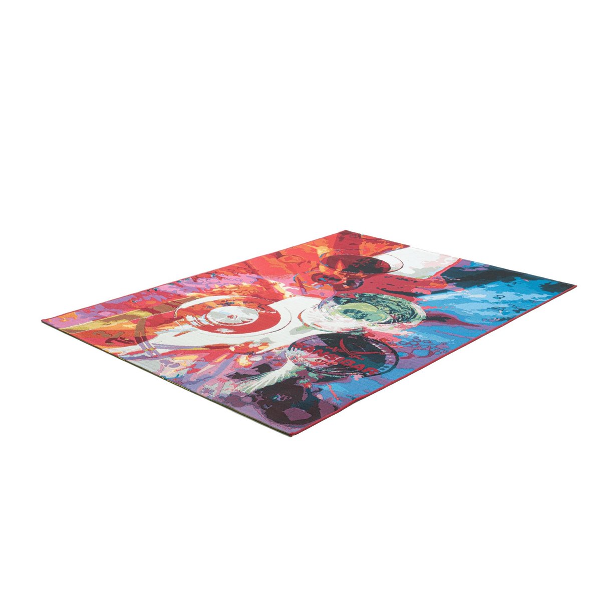 Tapis d'été pour l'intérieur et l'extérieur - RANTUM BEACH multicolore, THEKO