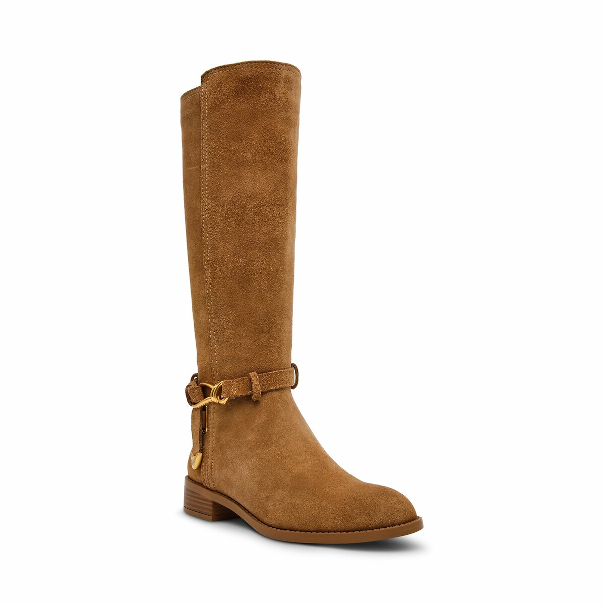 Xtreme Flat Boots in Suede tan, STEVE MADDEN