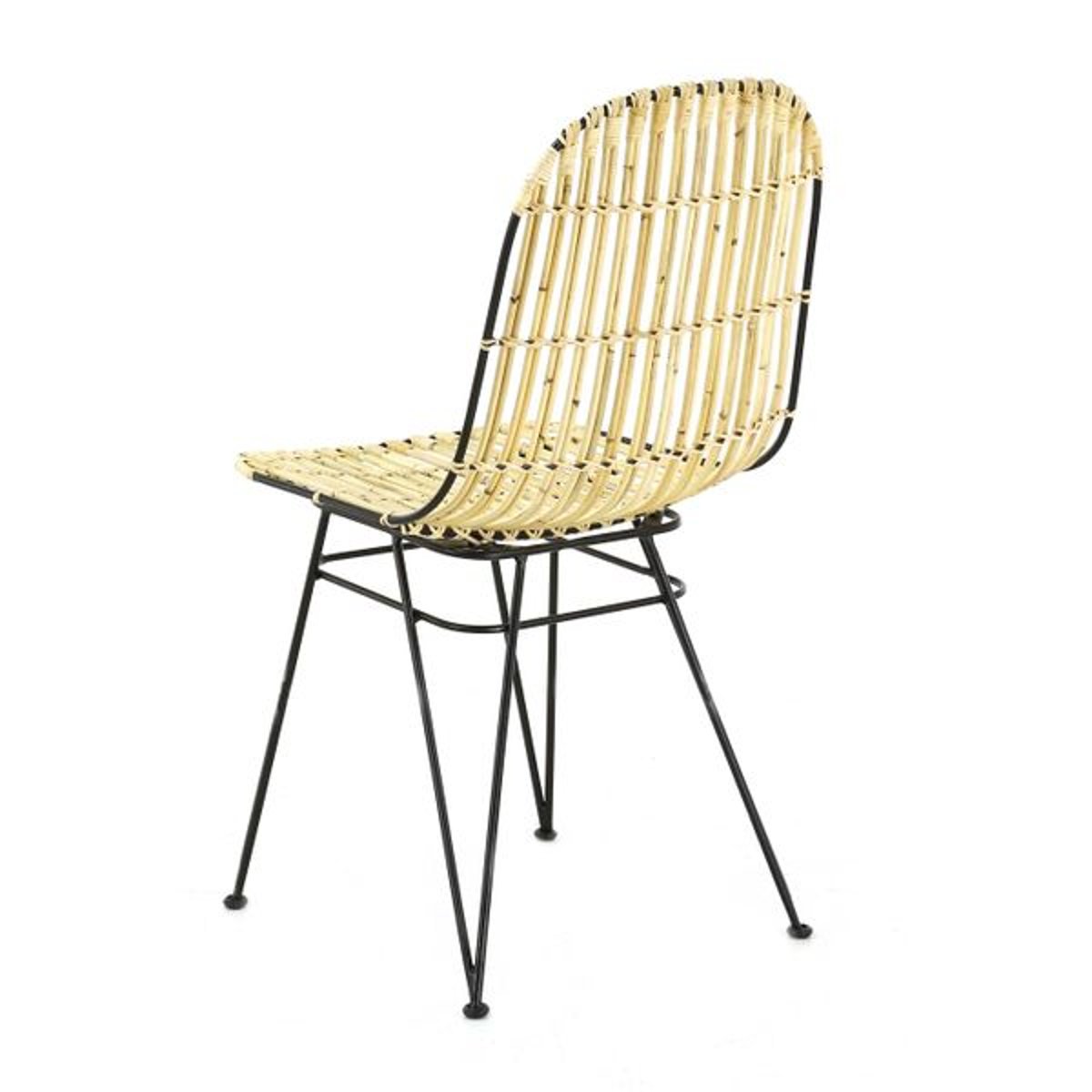 Chaise en rotin naturel, ZAGO