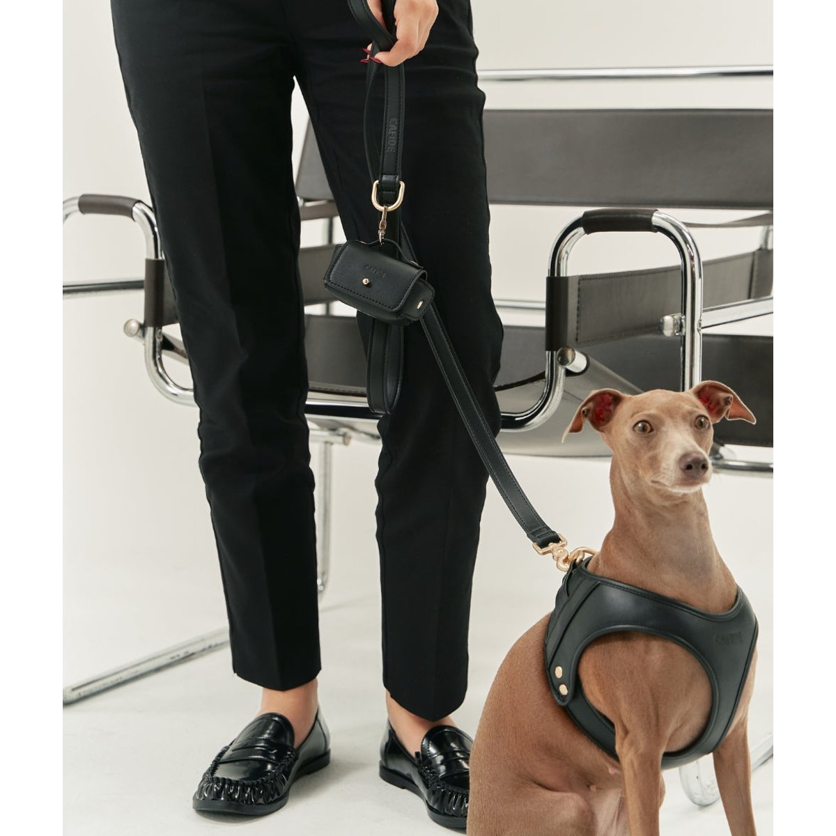 Porte-Sac en matière vegan, JALA noir, CAFIDE