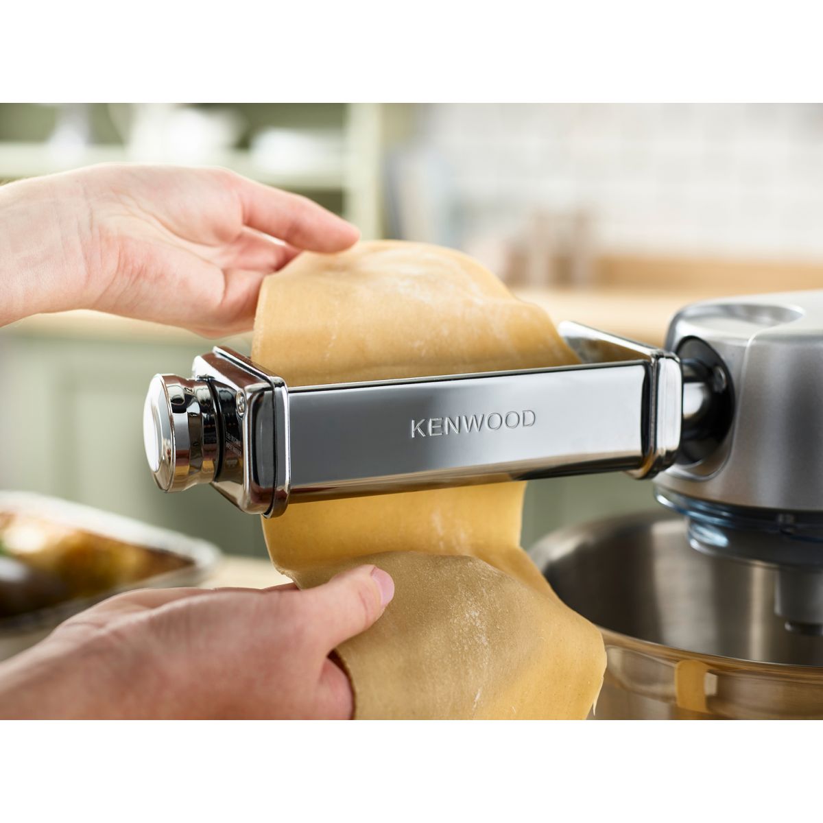 Filière MAX94A9ME Kit Laminoir + raviolis acier, KENWOOD