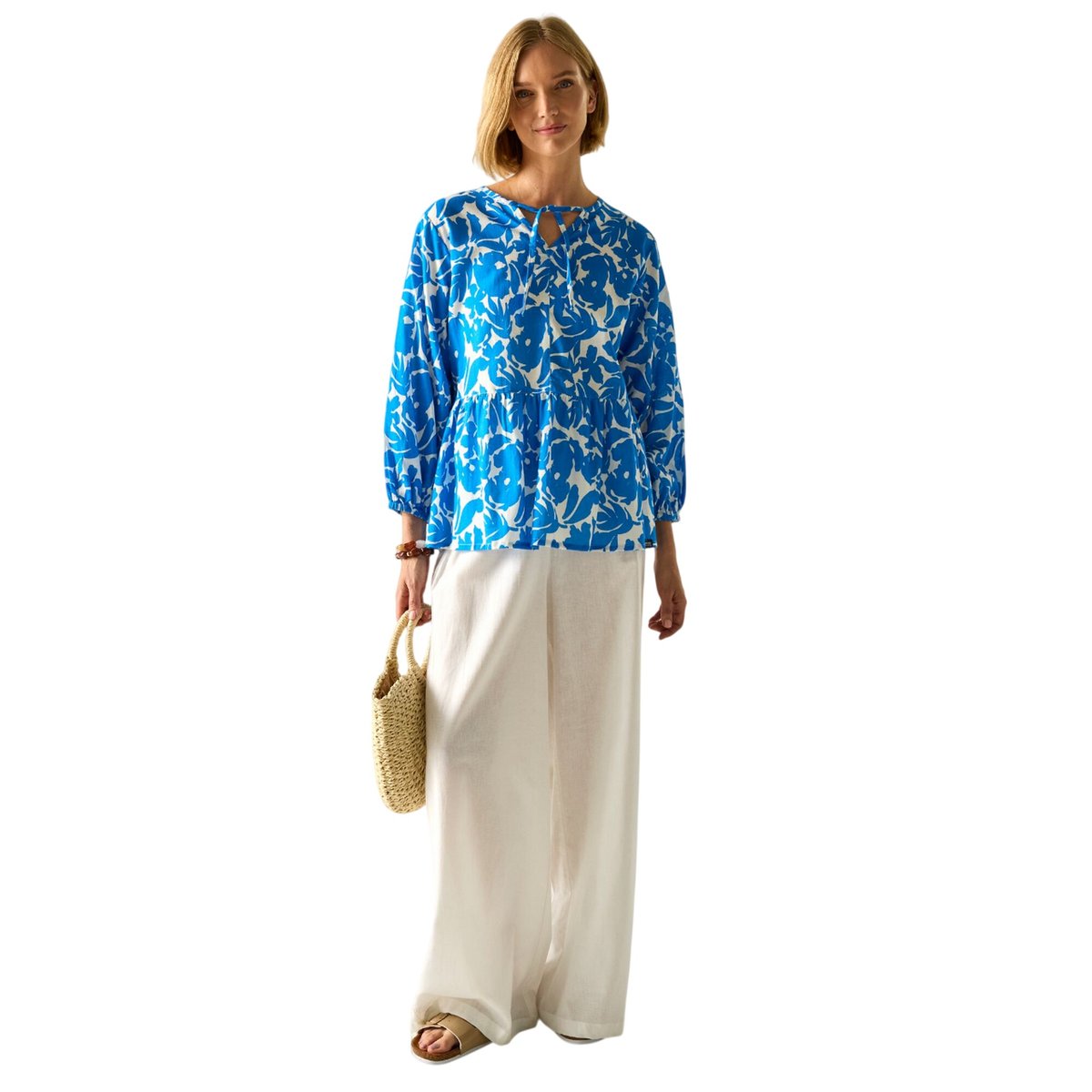 Chemisier motif/style floral PRIMDEN bleu, REGATTA