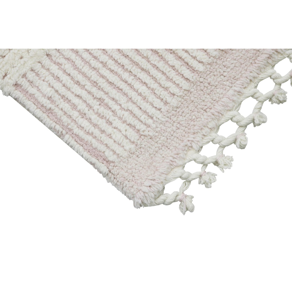 Tapis à laine Rectangulaire ARI blanc, LORENA CANALS