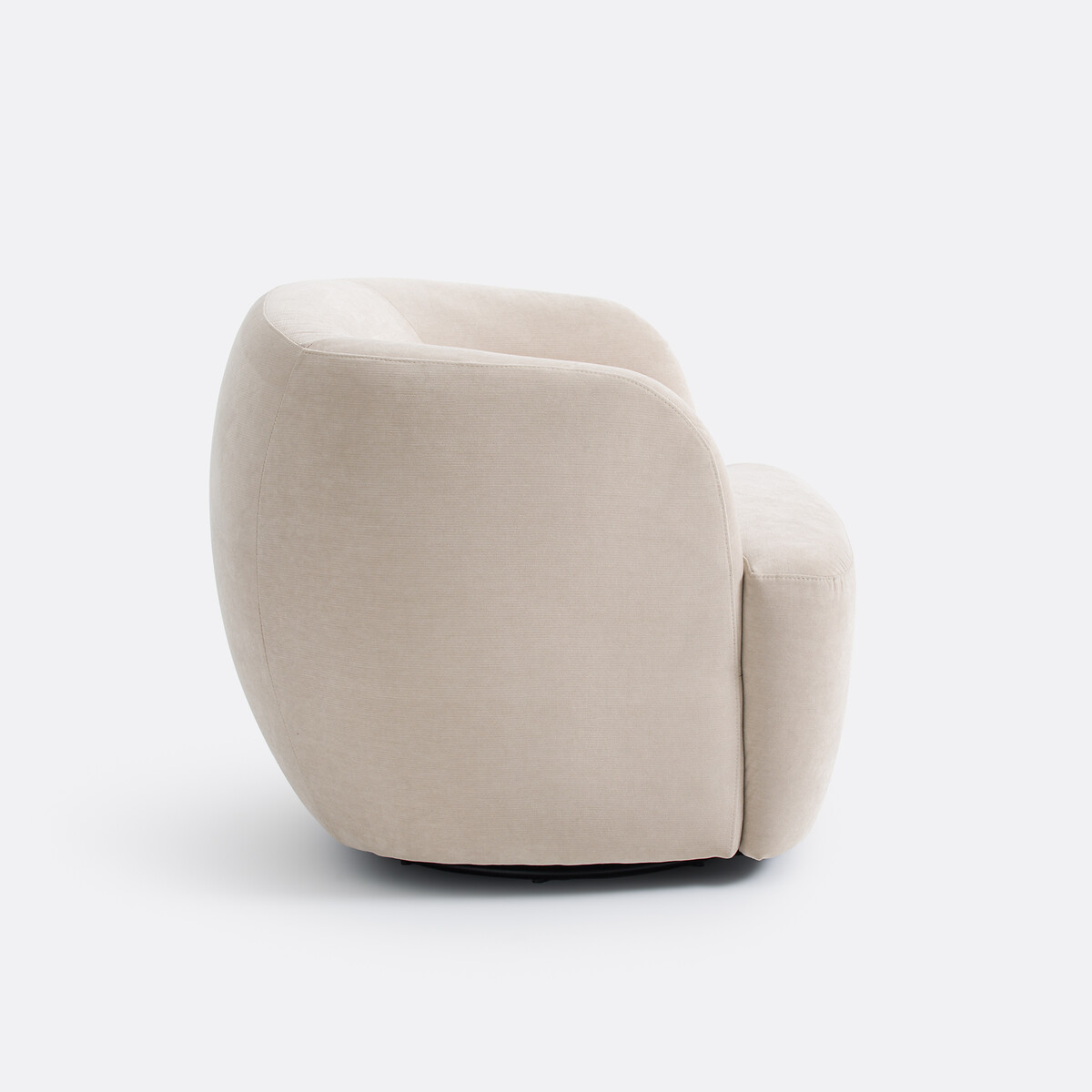 Fauteuil compact rotatif, LINETE beige, LA REDOUTE INTERIEURS