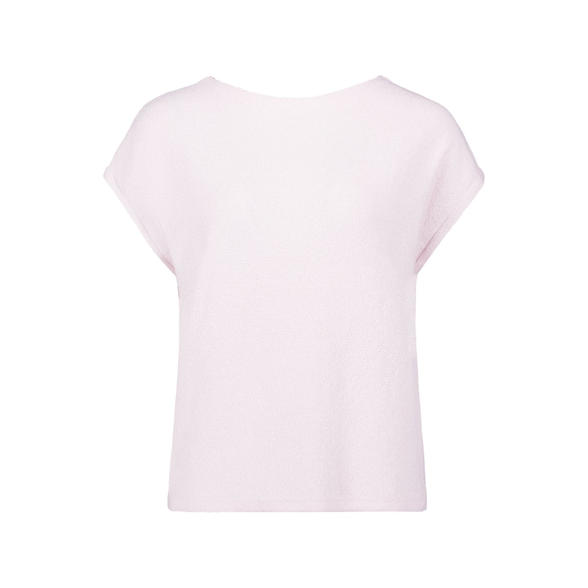 T-Shirt avec structure manches courtes rose dust melange, CARTOON