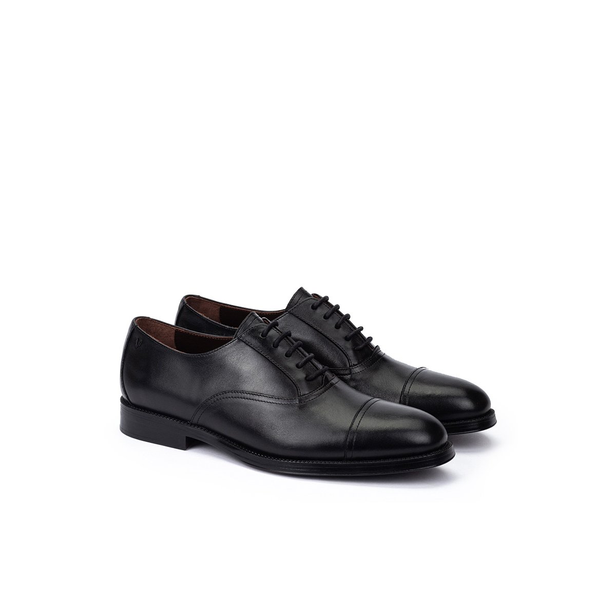 Chaussures à lacets cuir Alton black, MARTINELLI