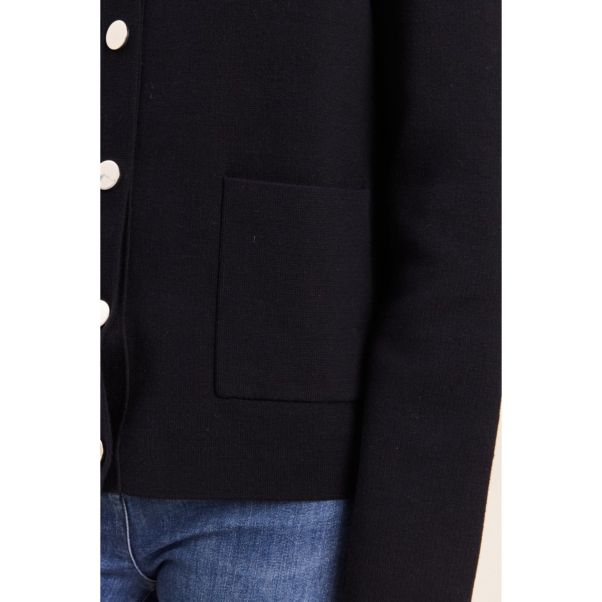 Veste réversible col camionneur noir, BREAL