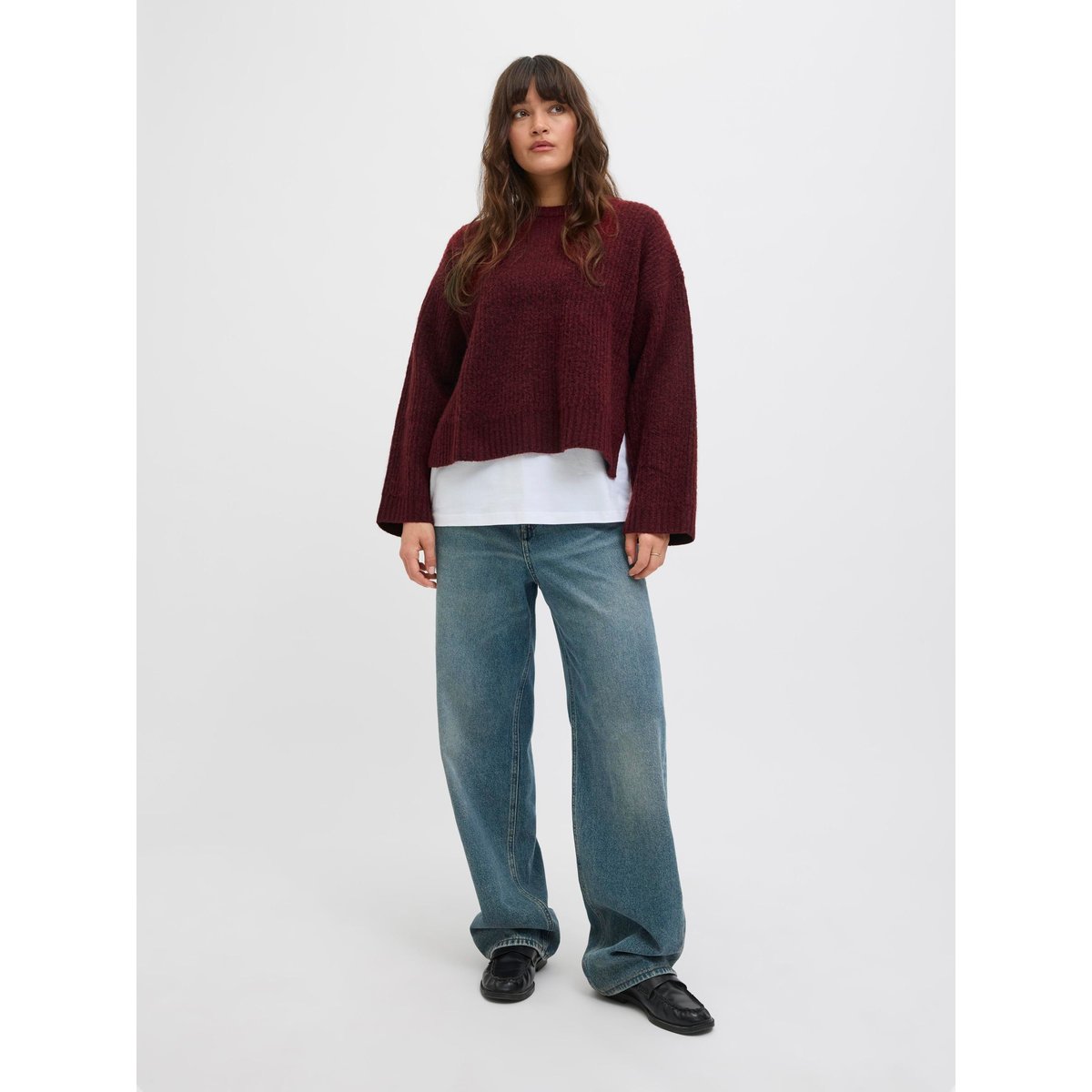 Pull En Maille cabernet, JJXX