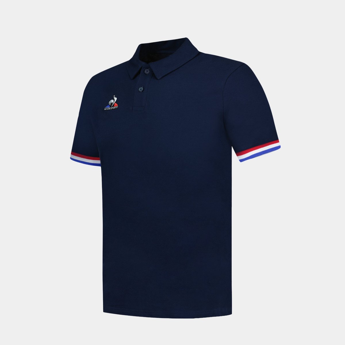 Polo avec détails tricolores Teamsport dress blues, LE COQ SPORTIF