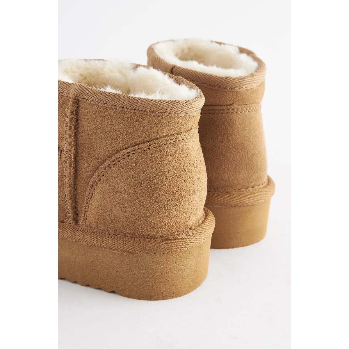 Bottes à enfiler coupe classique marron fauve, NEXT
