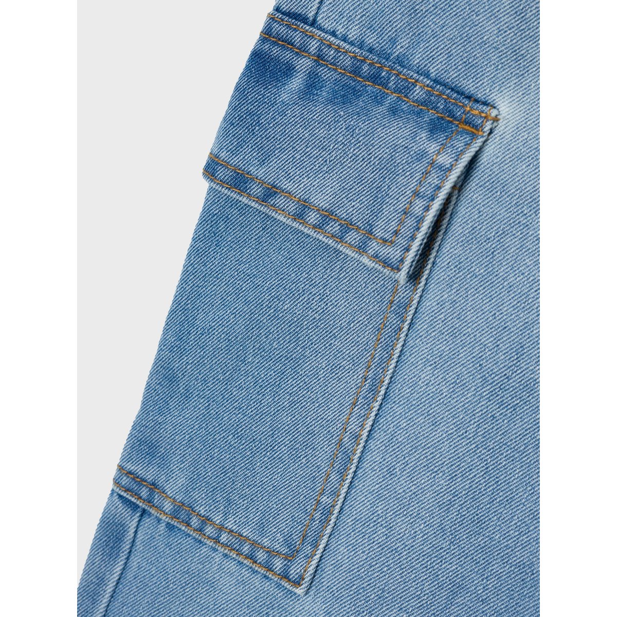 Jean Cargo light blue denim, NAME IT