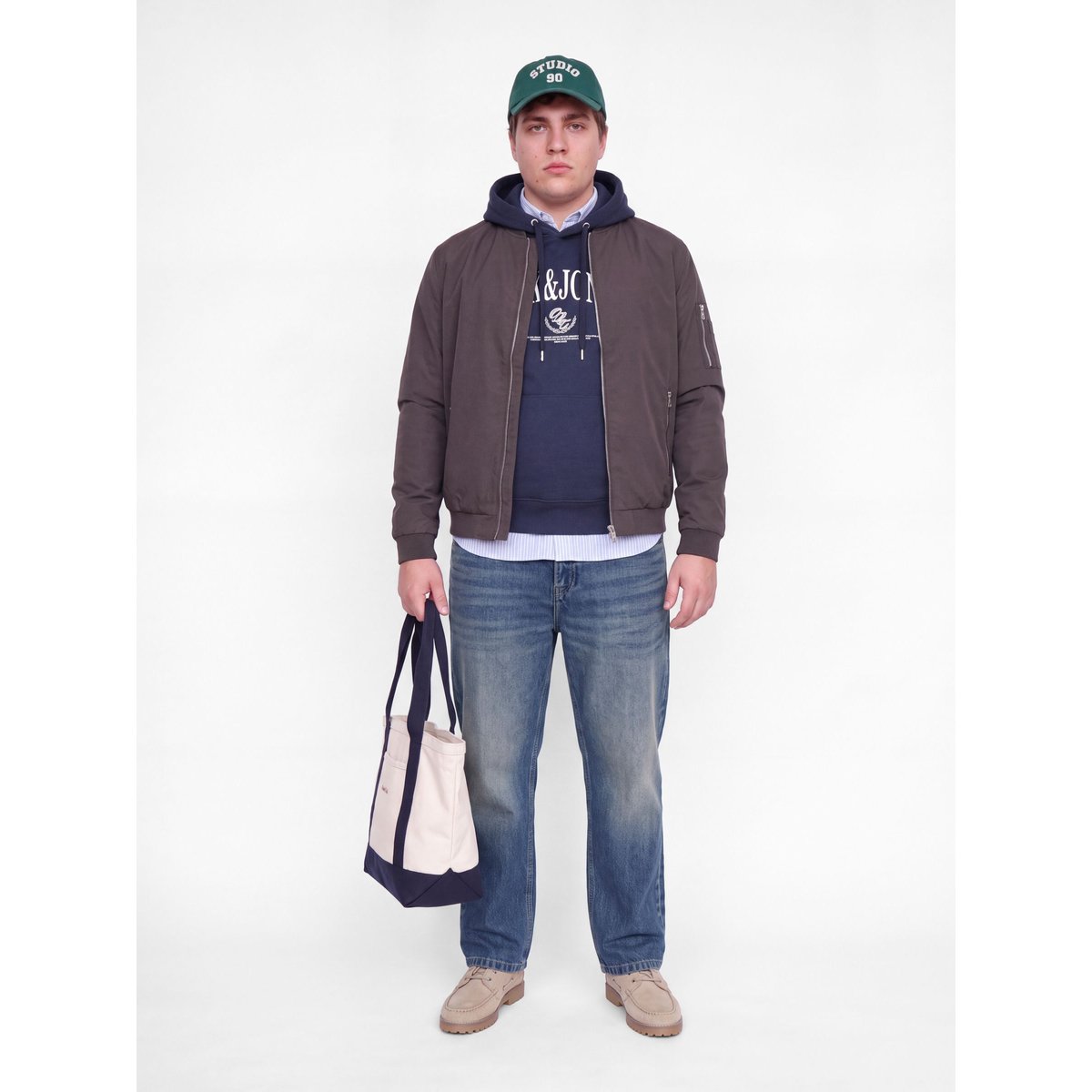 Sweat À Capuche sky captain 1, JACK & JONES