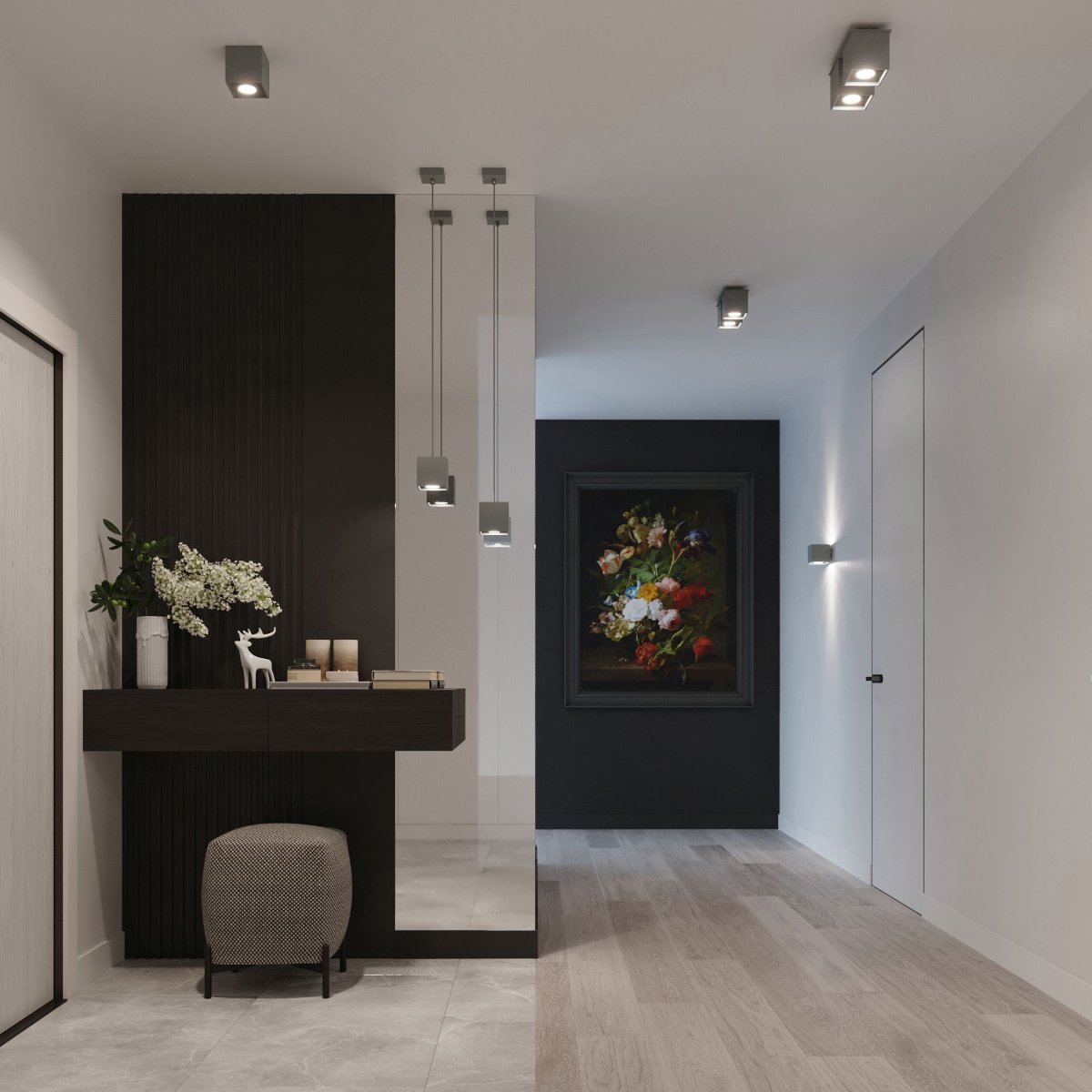 Applique Aluminium Gris G9 1 Quad gris, EDEN