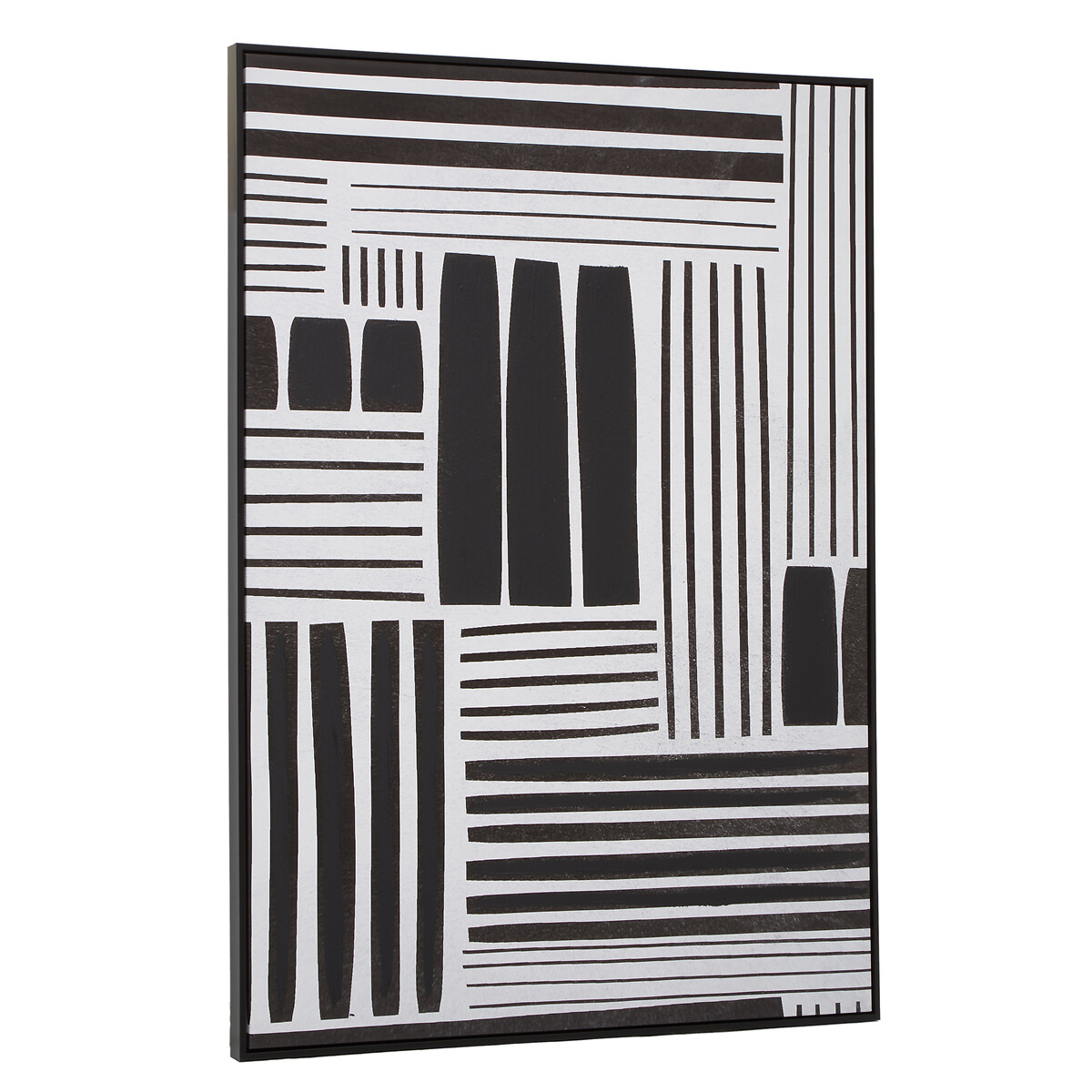 143 x 103cm Retro Stripes Wall Art green, FIFTY FIVE SOUTH