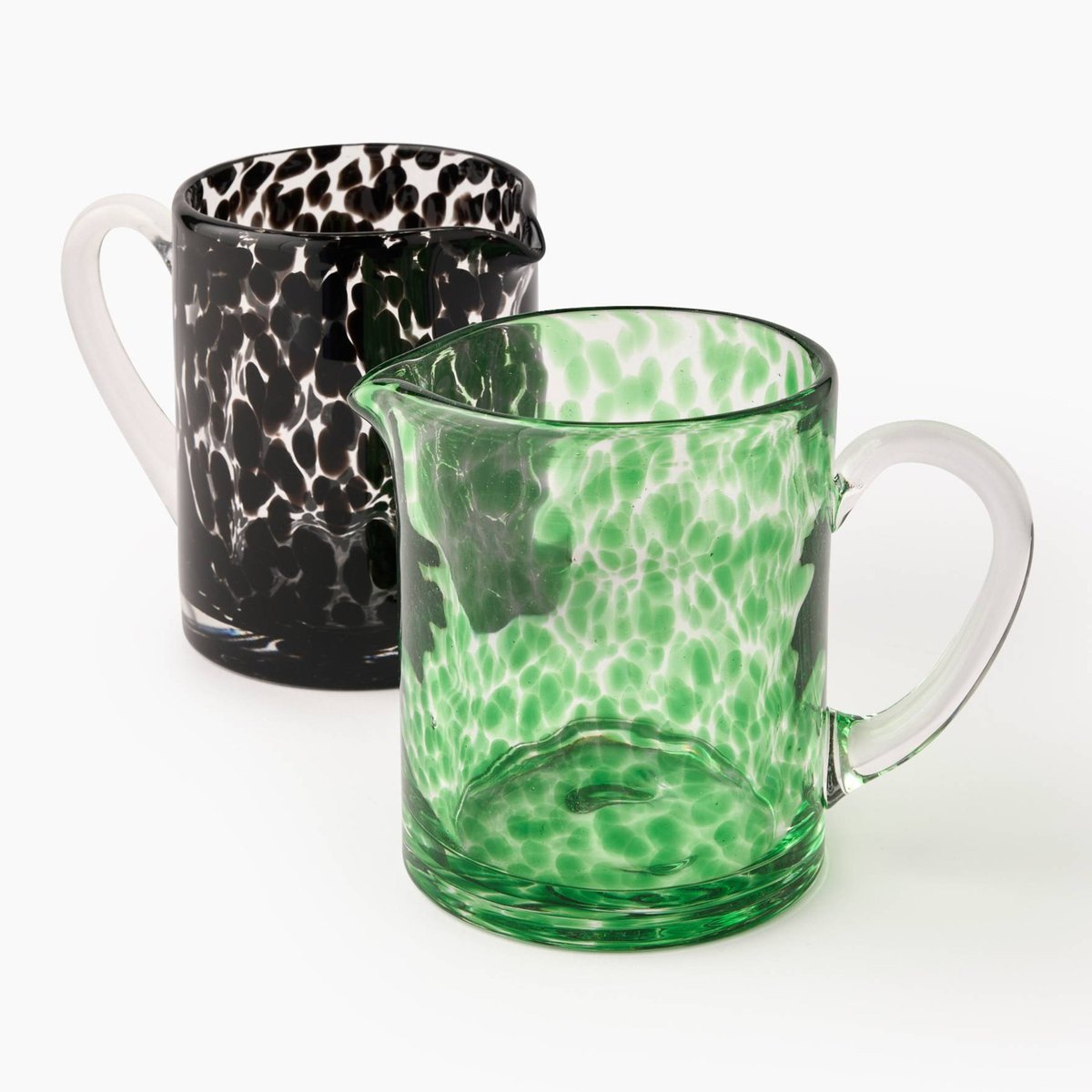 Pichet finition tachetée, 1,1L vert melange, MONOPRIX