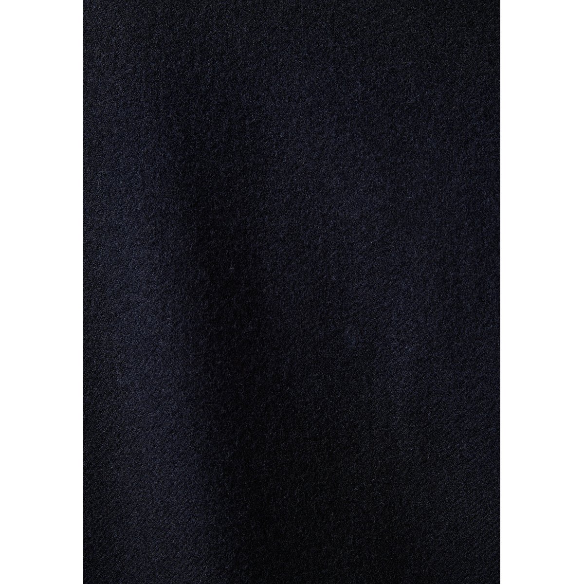 Blouson bomber en lainage col imitation fourrure marine, LA FEE MARABOUTEE