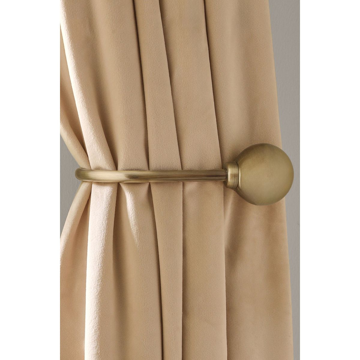 Lot de 2 ambrasses avec boule lait antique, NEXT