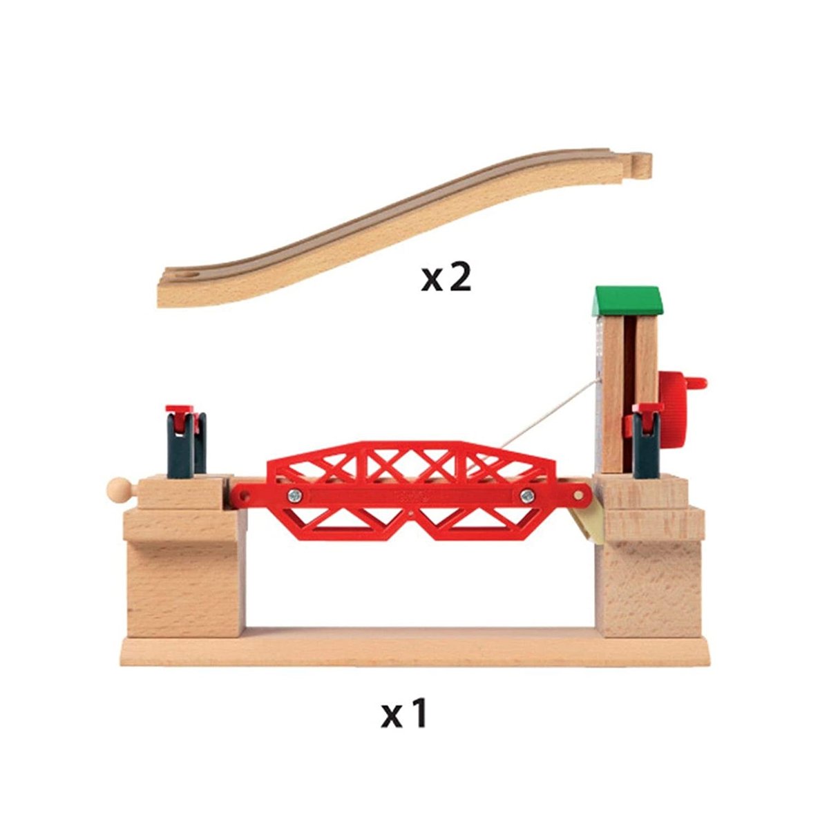 Pont basculant multicolore, BRIO