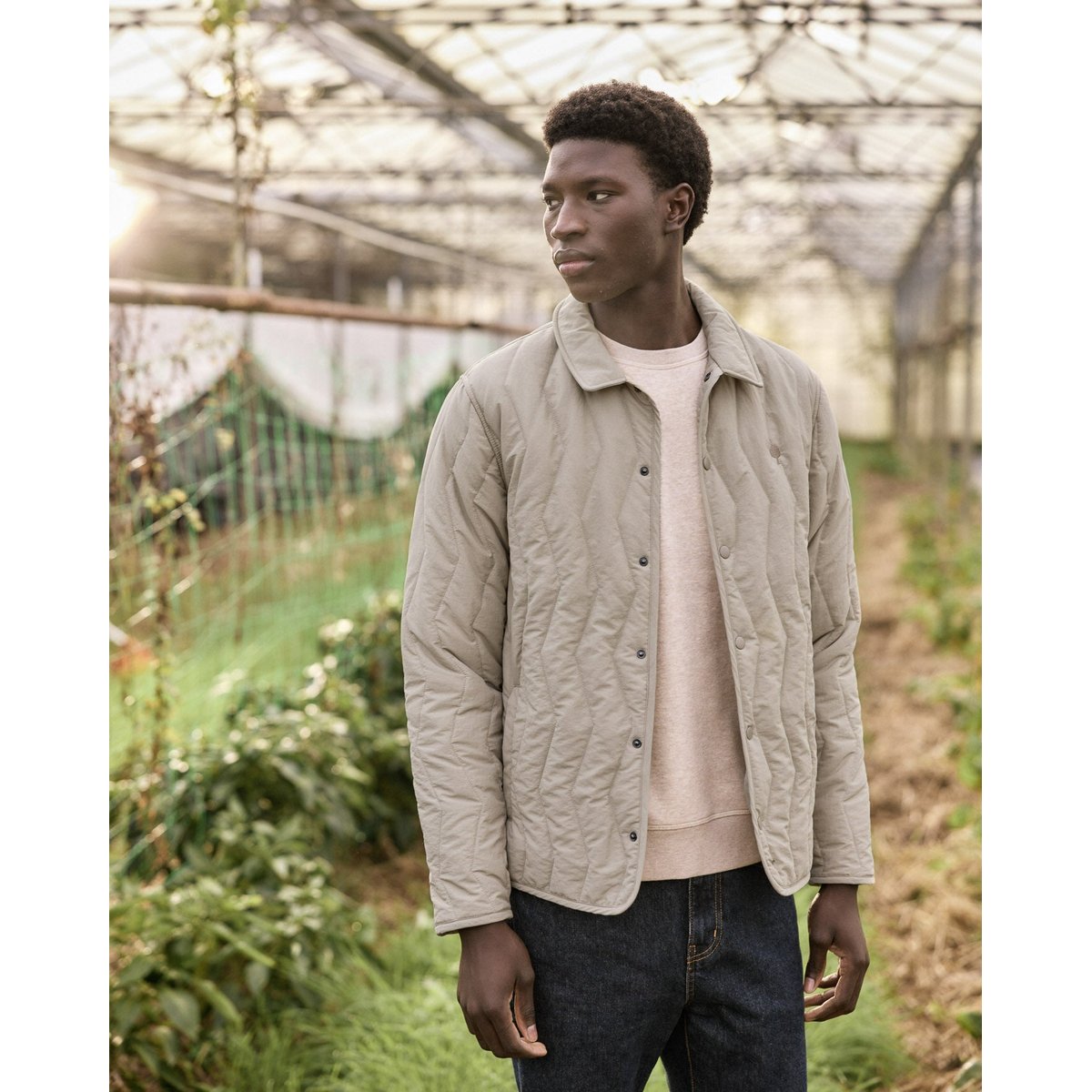 Veste polyamide OBERNAI beige, FAGUO