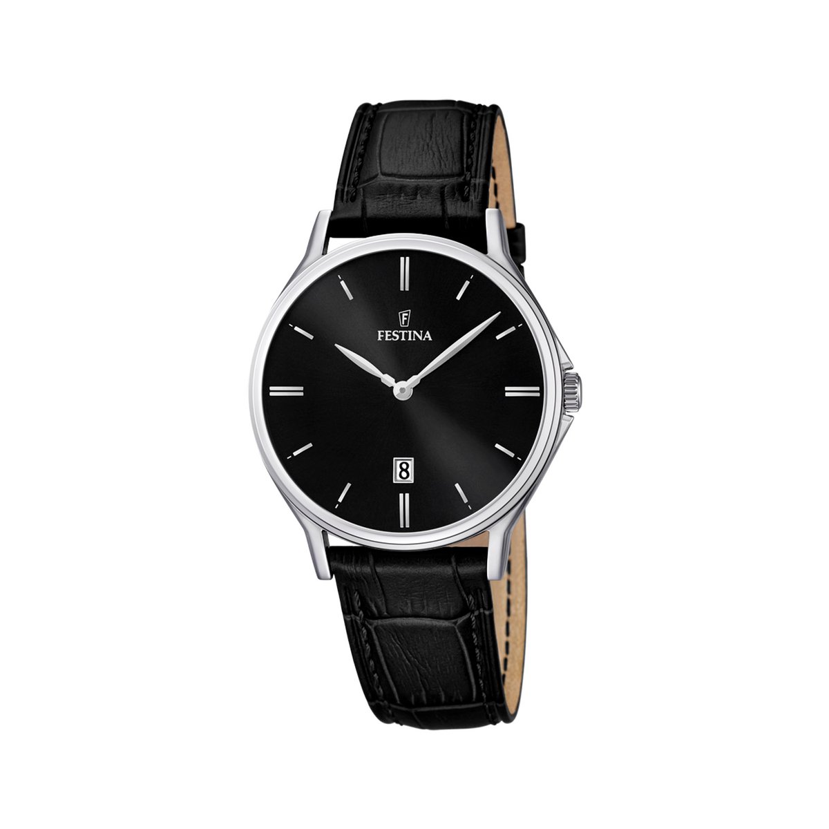 Montre Analogique CLASSICS argenté noir noir, FESTINA