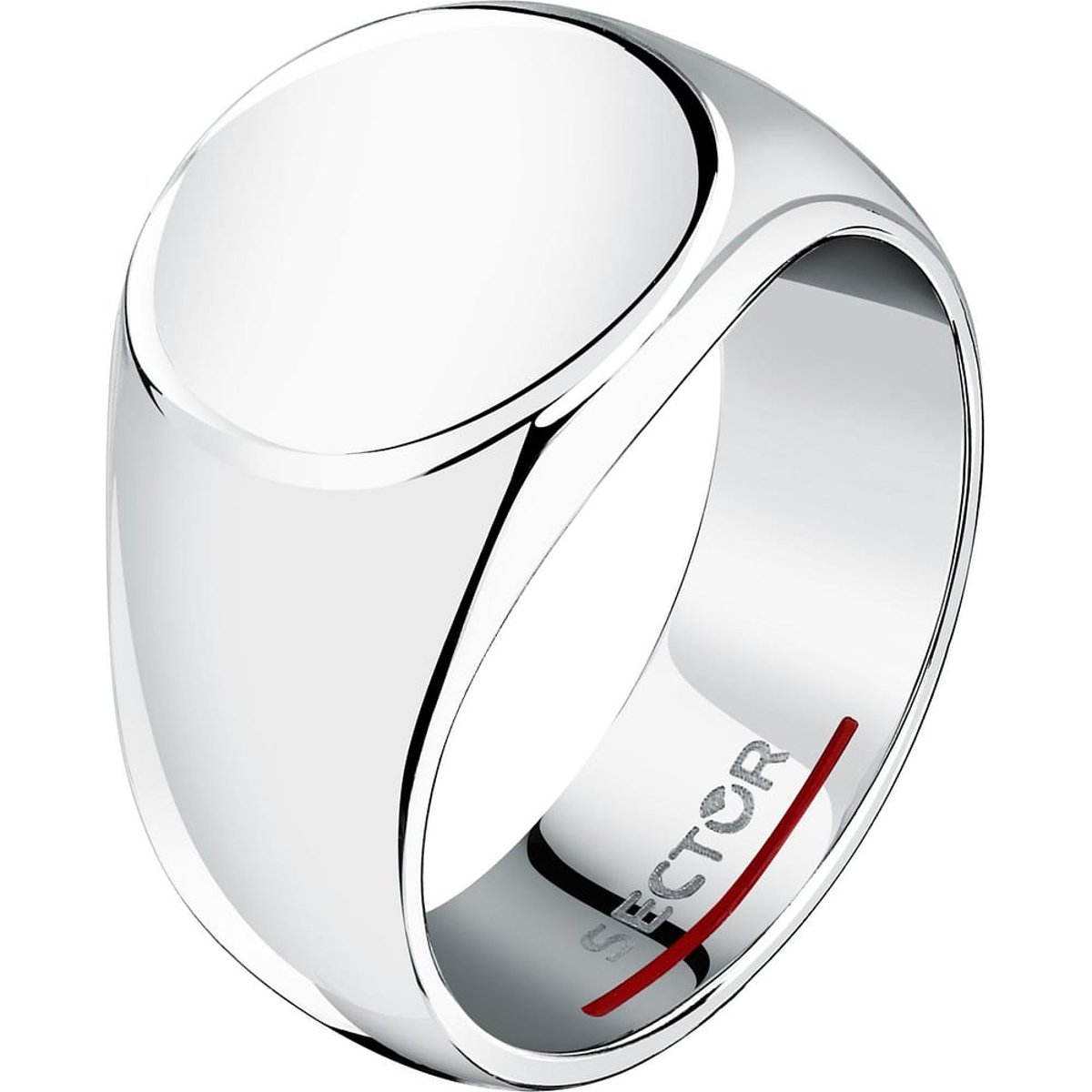 BAGUE SECTOR BASIC - SZS165019 acier inoxydable, SECTOR