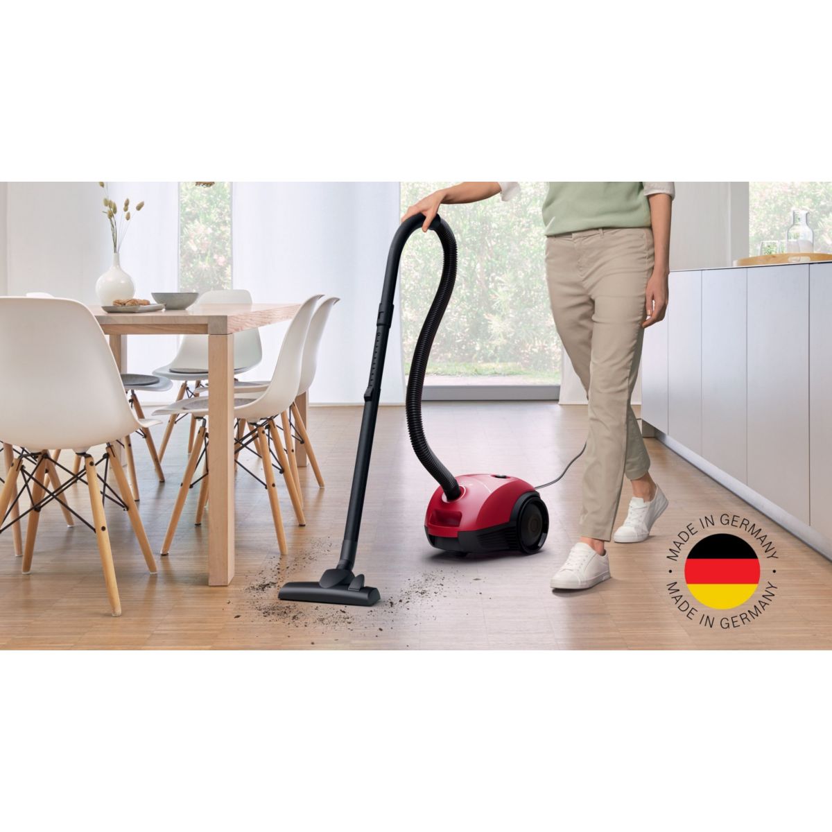 Aspirateur avec sac GL20S BGLS2RD1 serie 2 couleur unique, BOSCH