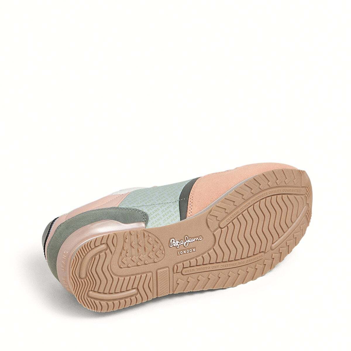 Baskets Combinées orange pêche, PEPE JEANS