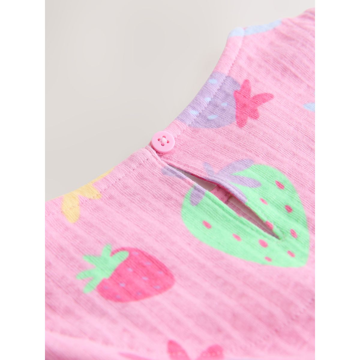 Robe en jersey sans manches fraises roses, NEXT