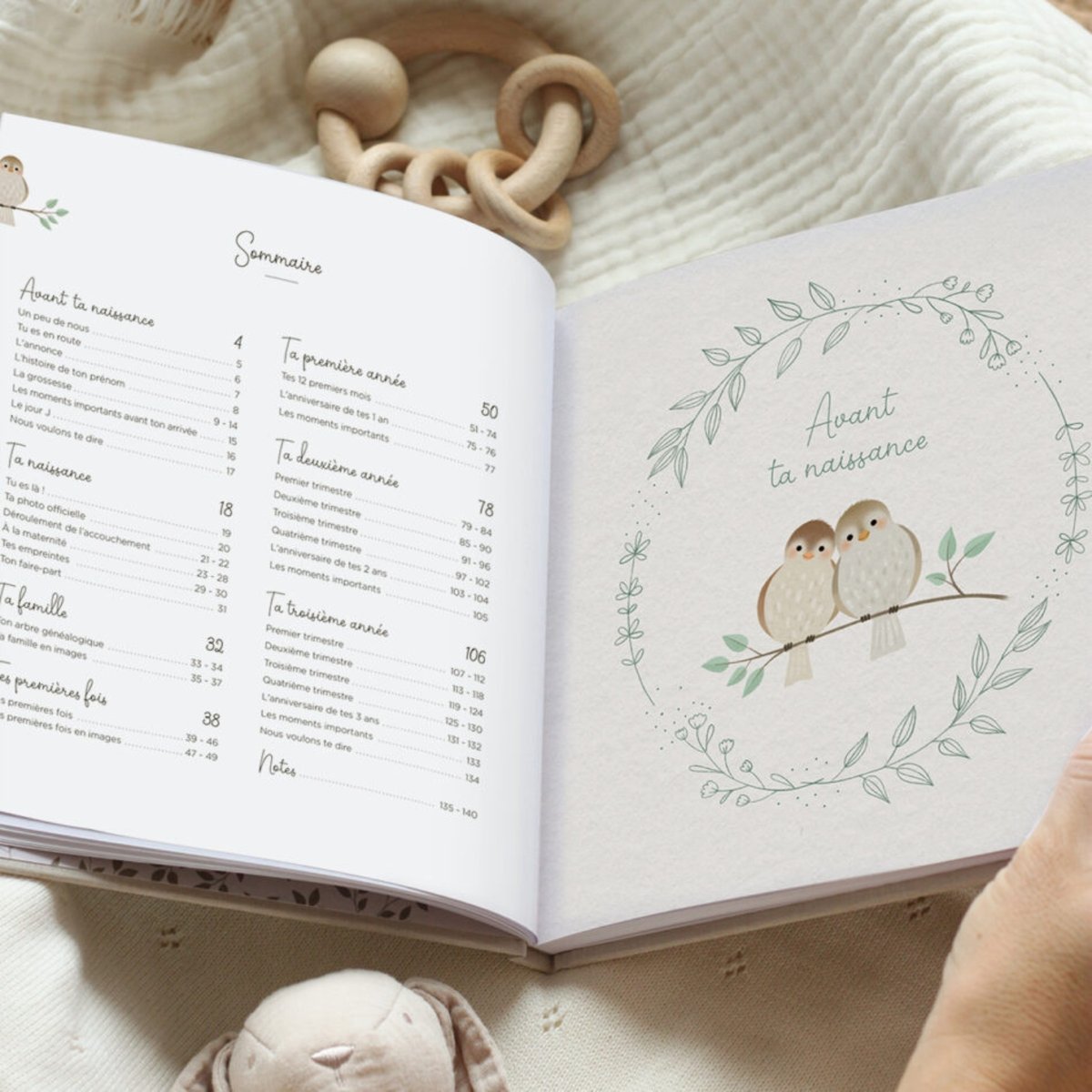 Livre Souvenirs de ton enfance beige, ZÜ