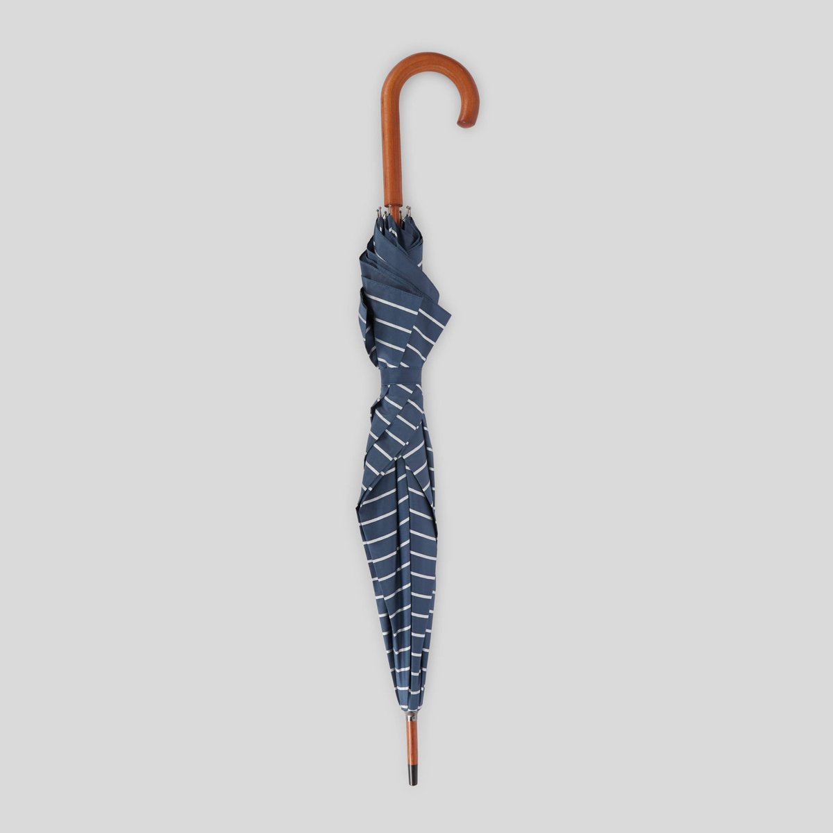 Parapluie long uni marine, MONOPRIX
