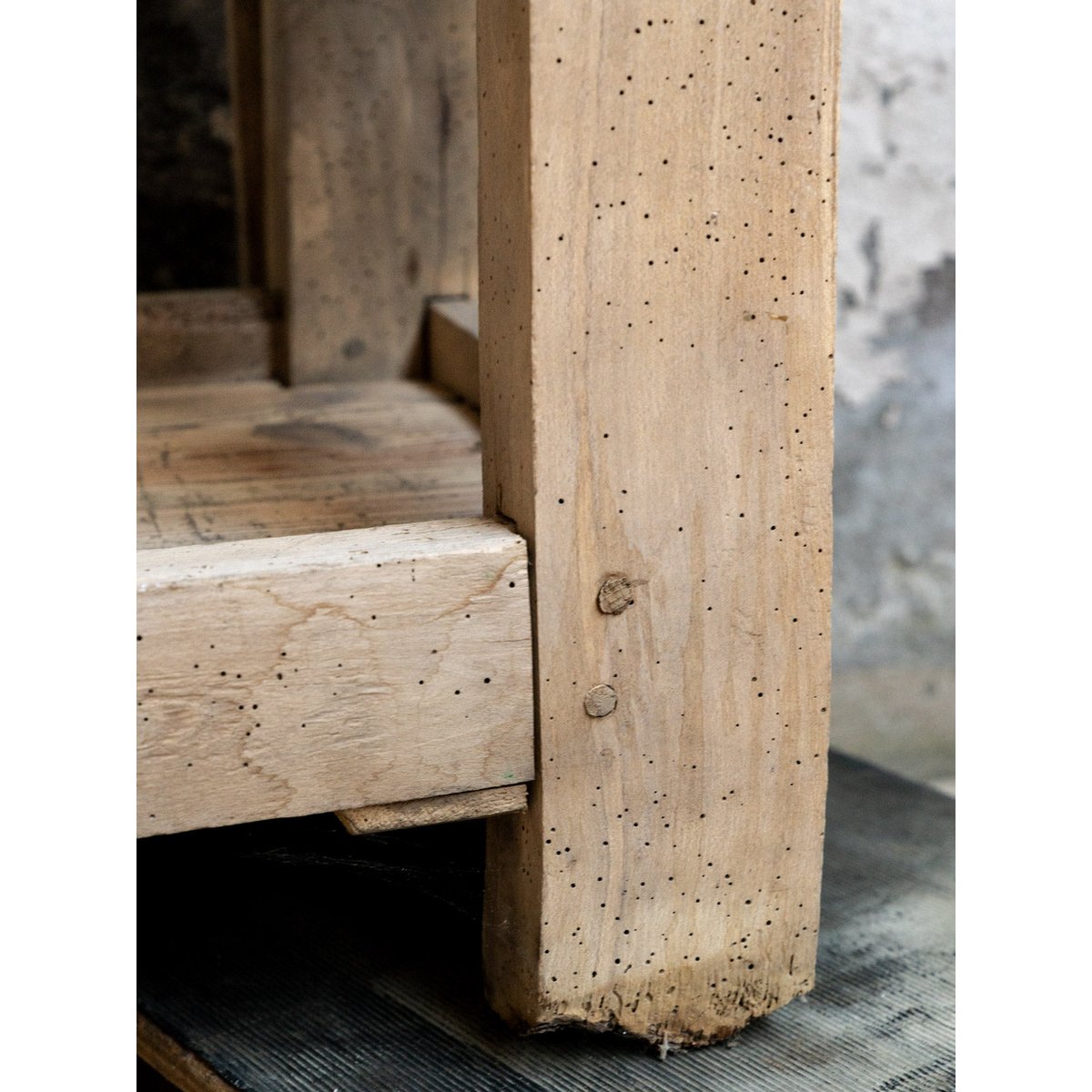 Etabli en bois Fernand N°464 - Bon état bois clair, DEBONGOUT