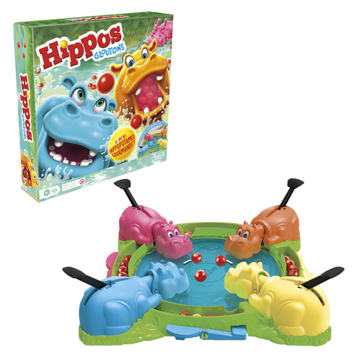 Gaming Hippos Gloutons couleur unique, HASBRO