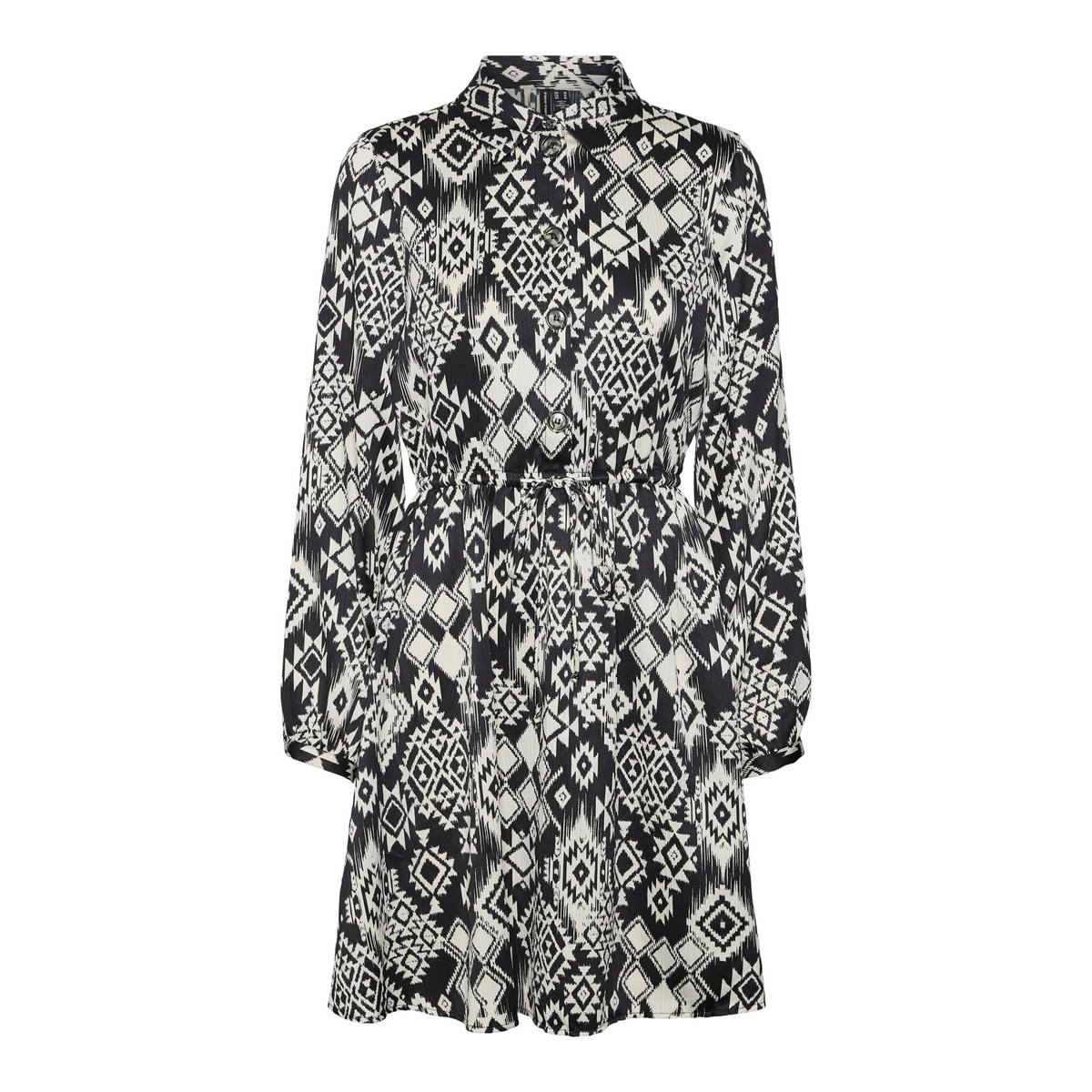 Robe Chemise VMGEMA Robe courte noire - black, VERO MODA