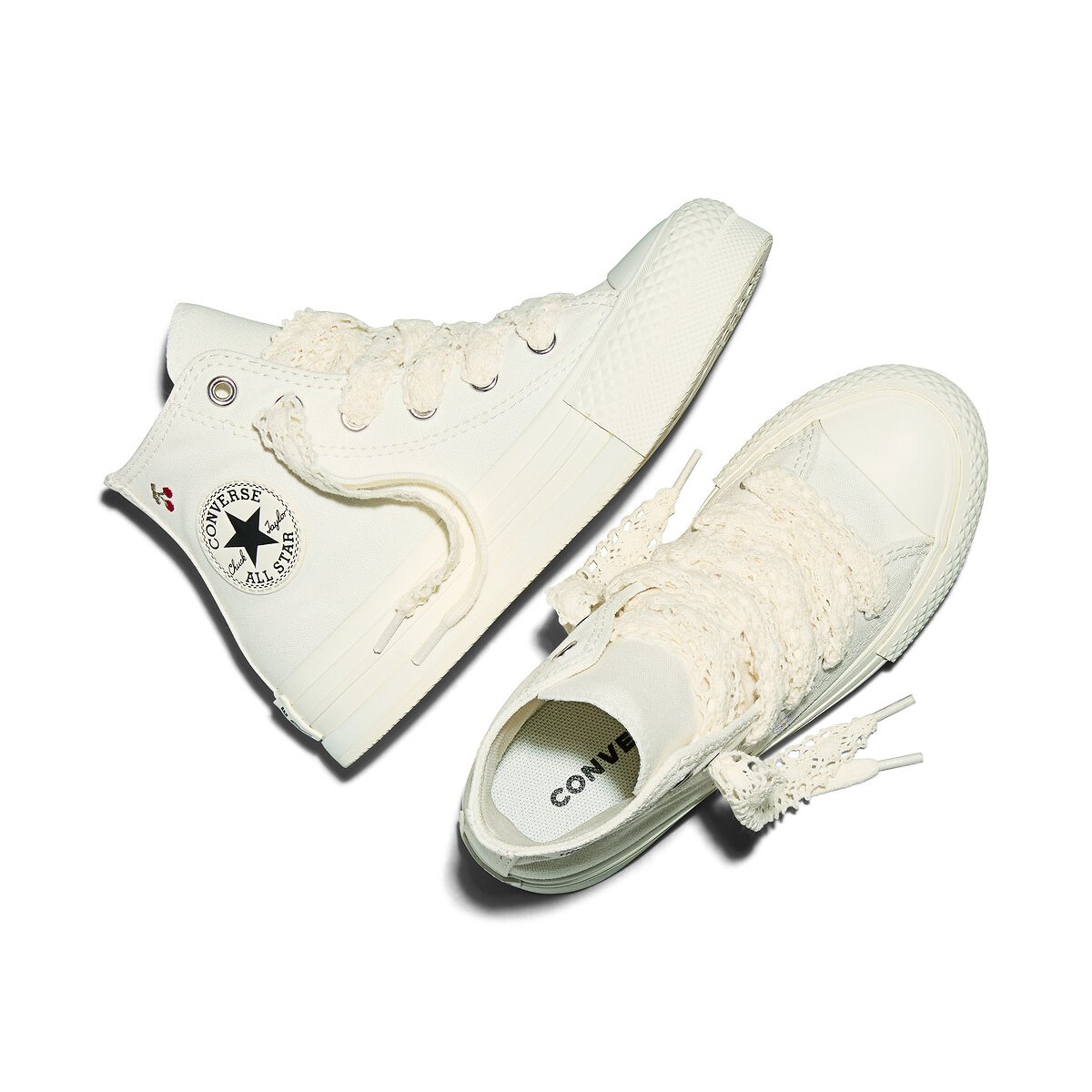 Baskets CHUCK TAYLOR ALL STAR EVA LIFT HI SUMMER MARKET blanc, CONVERSE