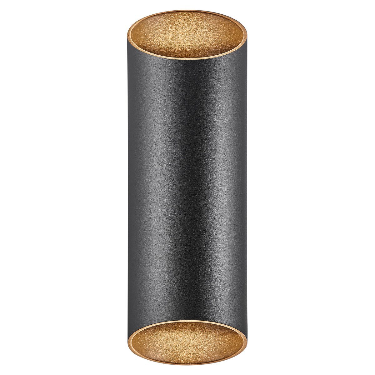 Applique murale extérieure ronde en aluminium, NICO 22 noir, NORDLUX