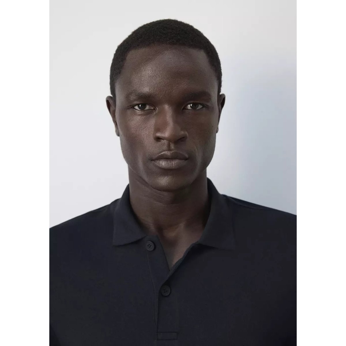 Polo 100 % coton regular-fit bleu marine, MANGO MAN